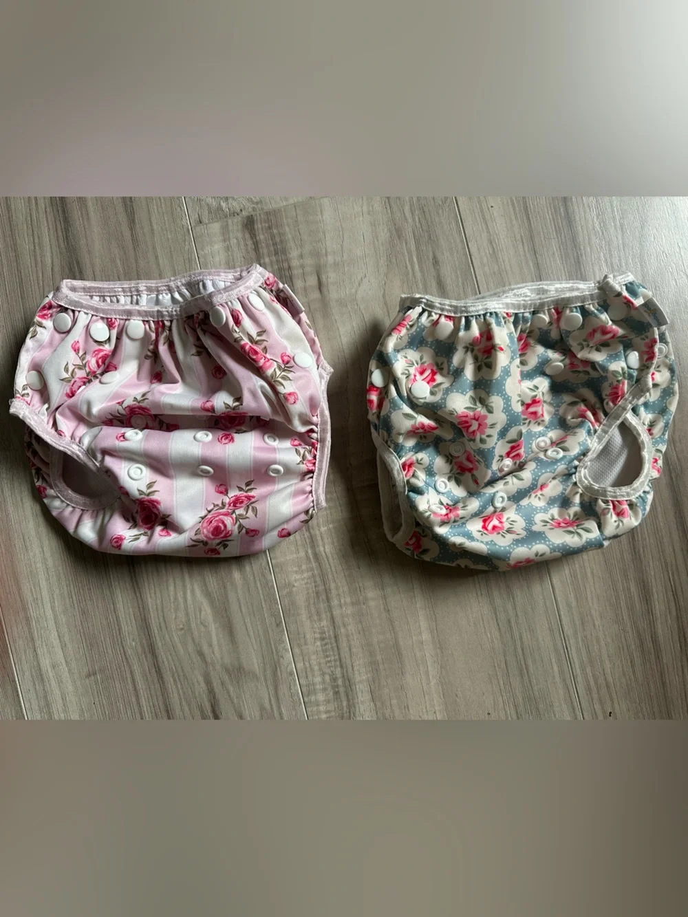Girls swim diaper - lot of 2. Adjustable